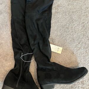Black Over-the-Knee Boots